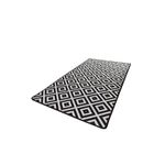 Casa si Gradina - Textile si covoare - Covoare - Covorase intrare - Covoras de intrare, Conceptum Hypnose, alb-negru, 80x150 cm, 100% poliester, antiderapant, 882CHL2388 - Infinity.ro