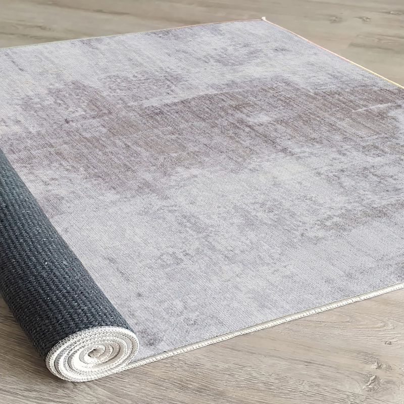 Casa si Gradina - Textile si covoare - Covoare - Covoare casa - Covor, Conceptum Hypnose, gri, 80x120 cm, 70% bumbac, antiderapant, 625HFT3501 - Infinity.ro