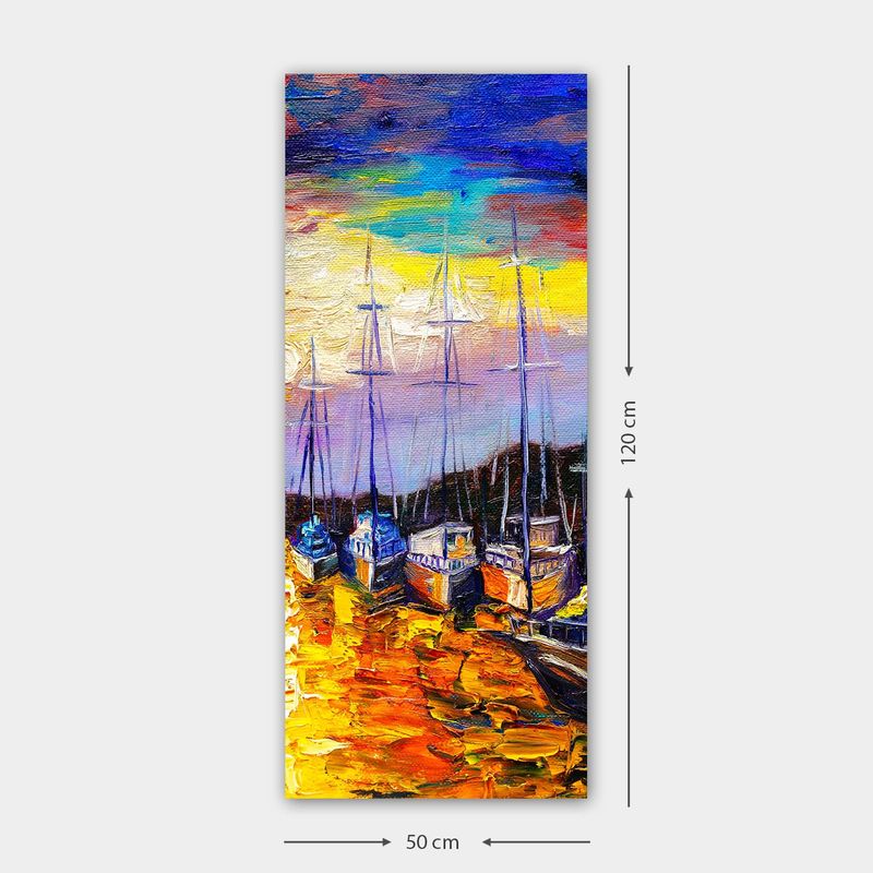 Casa si Gradina - Decoratiuni - Tablouri - Tablou decorativ, Wallxpert, panza, multicolor, 50x120 cm, 451ERN1979 - Infinity.ro