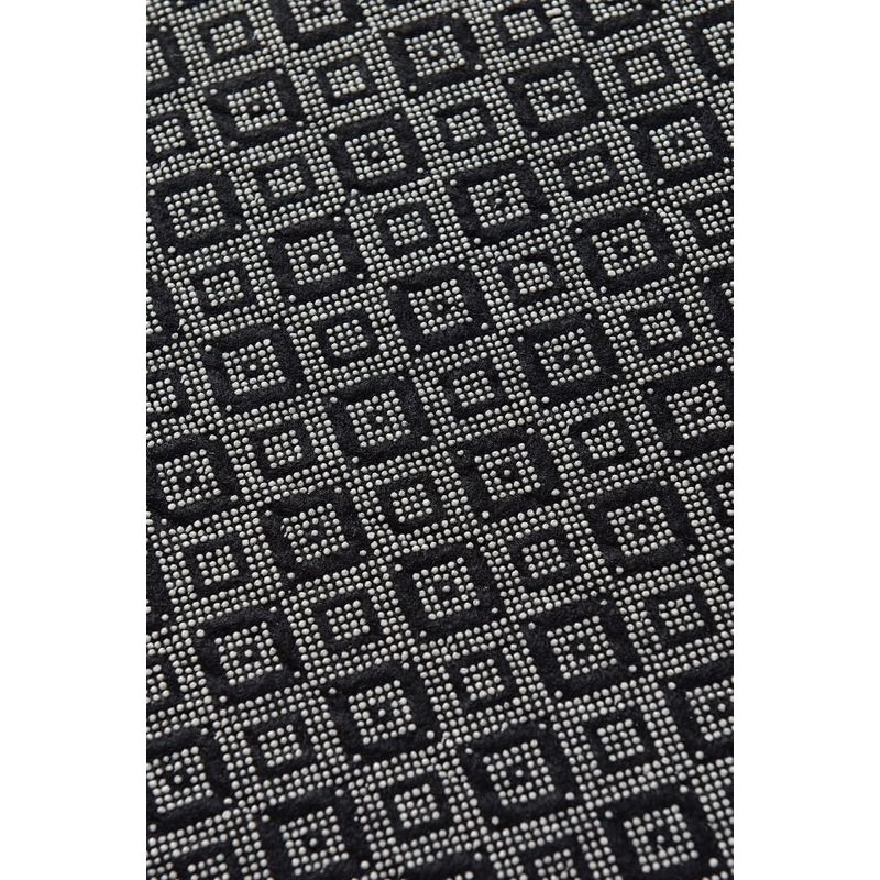 Casa si Gradina - Textile si covoare - Covoare - Covorase intrare - Covoras de intrare, Conceptum Hypnose, alb-negru, 80x150 cm, 100% poliester, antiderapant, 882CHL2388 - Infinity.ro