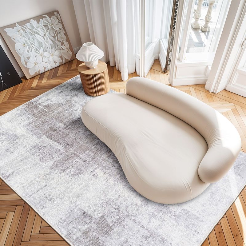 Casa si Gradina - Textile si covoare - Covoare - Covoare casa - Covor, Conceptum Hypnose, gri, 80x120 cm, 70% bumbac, antiderapant, 625HFT3501 - Infinity.ro