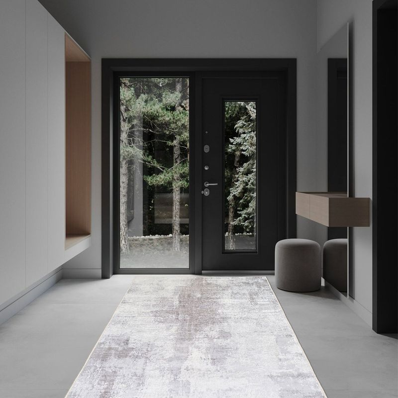 Casa si Gradina - Textile si covoare - Covoare - Covoare casa - Covor, Conceptum Hypnose, gri, 80x120 cm, 70% bumbac, antiderapant, 625HFT3501 - Infinity.ro