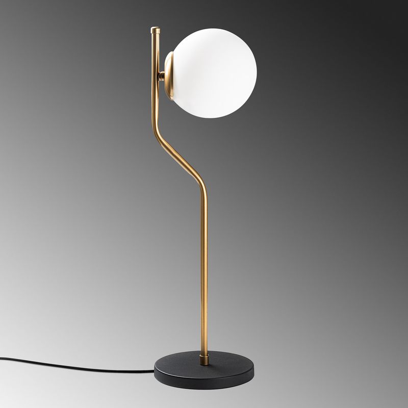 Casa si Gradina - Corpuri si surse de iluminat - Veioze si lampi - Veioze - Veioza, Opviq, metal, negru, 18x18x61 cm - Infinity.ro