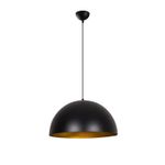 Casa si Gradina - Corpuri si surse de iluminat - Lustre si pendule - Lustra, Opviq, metal, negru auriu, diametru 50 cm, inaltime reglabila - Infinity.ro