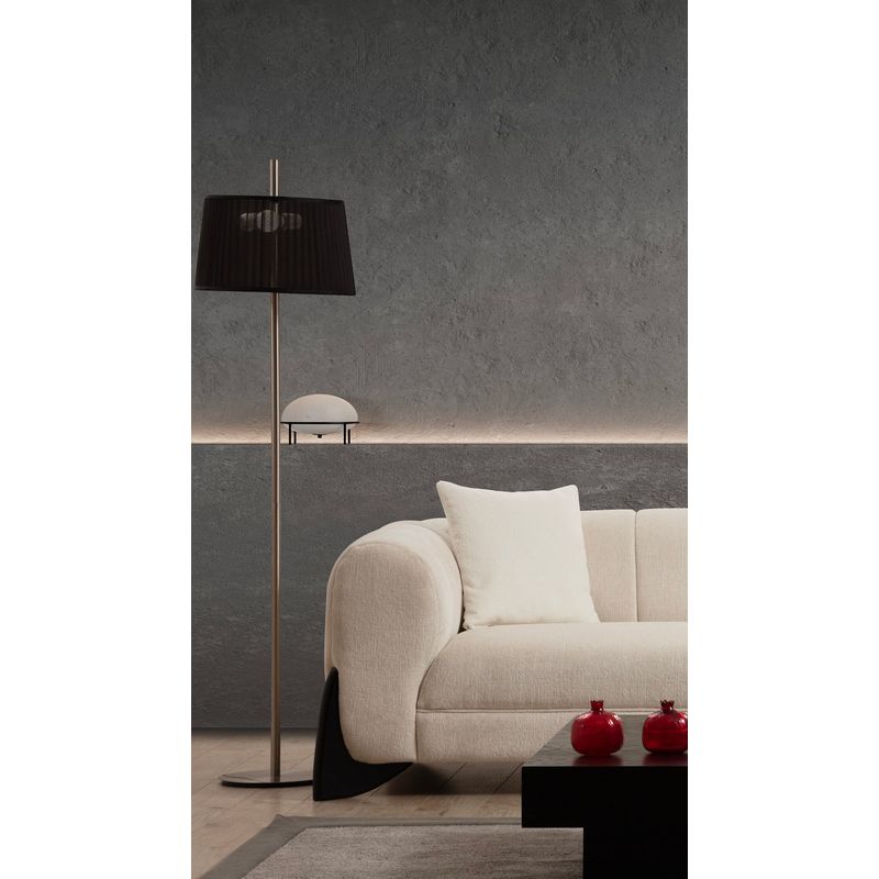 Casa si Gradina - Mobilier - Canapele si coltare - Canapele - Canapea 3 locuri, Hanah Home, lemn fag si pal, alb, 248x100x70 cm - Infinity.ro