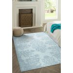 Casa si Gradina - Textile si covoare - Covoare - Covoare casa - Covor, Conceptum Hypnose, albastru gheata, 75x230 cm, 100% poliester - Infinity.ro