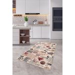 Casa si Gradina - Textile si covoare - Covoare - Covorase intrare - Covoras de hol, Conceptum Hypnose, multicolor, 80x200 cm, 100% poliester, antiderapant, 882CHL1586 - Infinity.ro