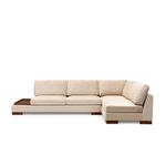 Casa si Gradina - Mobilier - Canapele si coltare - Coltare - Coltar, Hanah Home, cadru lemn fag, bej, 313x193x97 cm - Infinity.ro