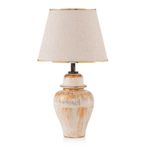 Casa si Gradina - Corpuri si surse de iluminat - Veioze si lampi - Veioze - Veioza, Opviq, metal, crem auriu, 18x30x50 cm, 687HMY2118 - Infinity.ro