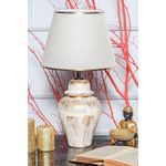 Casa si Gradina - Corpuri si surse de iluminat - Veioze si lampi - Veioze - Veioza, Opviq, metal, crem auriu, 18x30x50 cm, 687HMY2118 - Infinity.ro