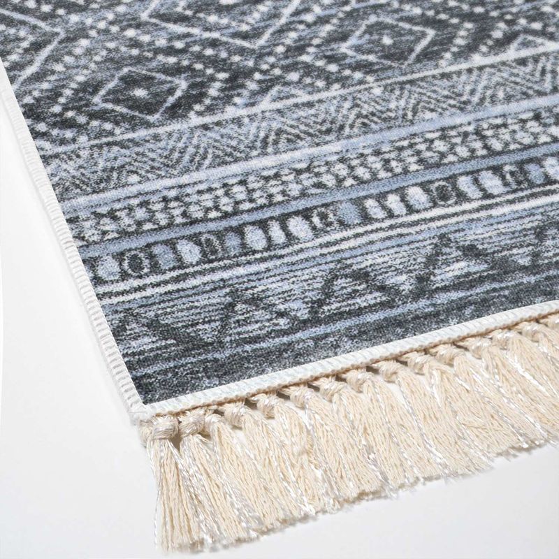 Casa si Gradina - Textile si covoare - Covoare - Covoare casa - Covor, Conceptum Hypnose, albastru, 100x150 cm, 100% poliester, antiderapant, 955ANR3106 - Infinity.ro