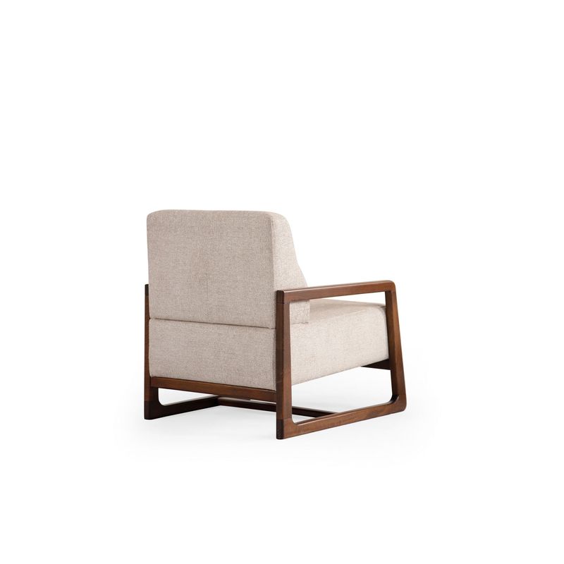 Casa si Gradina - Mobilier - Scaune si fotolii - Fotolii - Fotoliu, Atelier Del Sofa, lemn fag, bej, 80x67x77 cm - Infinity.ro