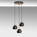 Casa si Gradina - Corpuri si surse de iluminat - Lustre si pendule - Candelabru, Opviq, metal, antichizat, diametru 45 cm, inaltime reglabila, 795LMG1235 - Infinity.ro