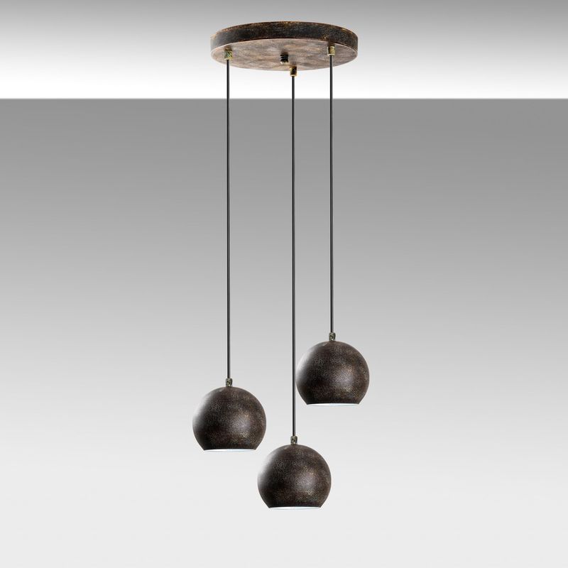 Casa si Gradina - Corpuri si surse de iluminat - Lustre si pendule - Candelabru, Opviq, metal, antichizat, diametru 45 cm, inaltime reglabila, 795LMG1235 - Infinity.ro