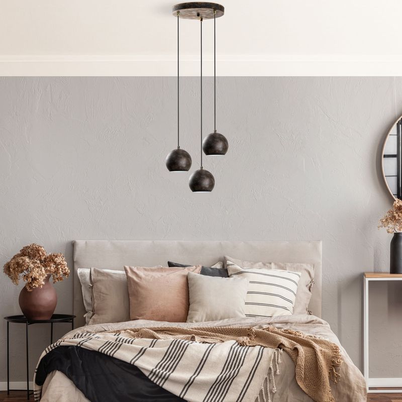 Casa si Gradina - Corpuri si surse de iluminat - Lustre si pendule - Candelabru, Opviq, metal, antichizat, diametru 45 cm, inaltime reglabila, 795LMG1235 - Infinity.ro