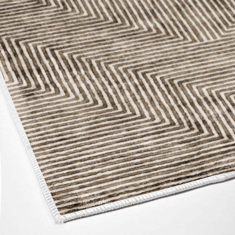 Casa si Gradina - Textile si covoare - Covoare - Covorase intrare - Covoras de intrare, Conceptum Hypnose, cafea, 80x200 cm, 100% poliamida, antiderapant, 955ANR2381 - Infinity.ro