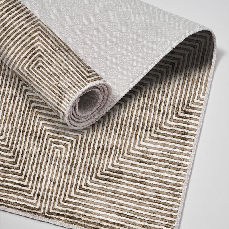 Casa si Gradina - Textile si covoare - Covoare - Covorase intrare - Covoras de intrare, Conceptum Hypnose, cafea, 80x200 cm, 100% poliamida, antiderapant, 955ANR2381 - Infinity.ro