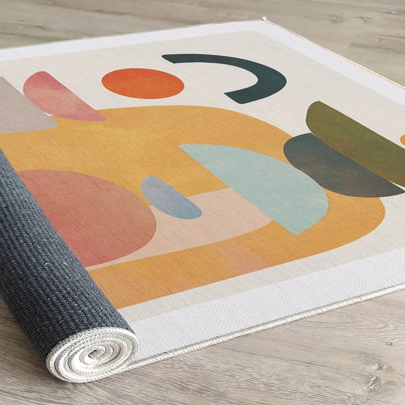 Casa si Gradina - Textile si covoare - Covoare - Covoare casa - Covor, Conceptum Hypnose, multicolor, 80x120 cm, 70% bumbac, antiderapant, 625HFT4301 - Infinity.ro