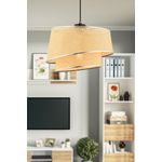 Casa si Gradina - Corpuri si surse de iluminat - Lustre si pendule - Candelabru, Opviq, metal, camel si argintiu, 32x32x65 cm - Infinity.ro