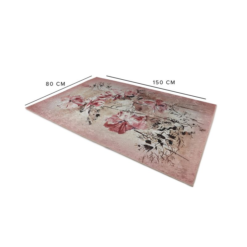 Casa si Gradina - Textile si covoare - Covoare - Covorase intrare - Covoras de intrare, Conceptum Hypnose, pudra, 80x150 cm, 100% poliamida, antiderapant, 955ANR1388 - Infinity.ro