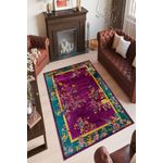 Casa si Gradina - Textile si covoare - Covoare - Covoare casa - Covor, Conceptum Hypnose, violet, 160x230 cm, 100% poliester, antiderapant, 212HFT3426 - Infinity.ro