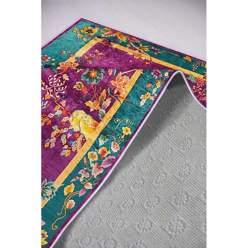 Casa si Gradina - Textile si covoare - Covoare - Covoare casa - Covor, Conceptum Hypnose, violet, 160x230 cm, 100% poliester, antiderapant, 212HFT3426 - Infinity.ro
