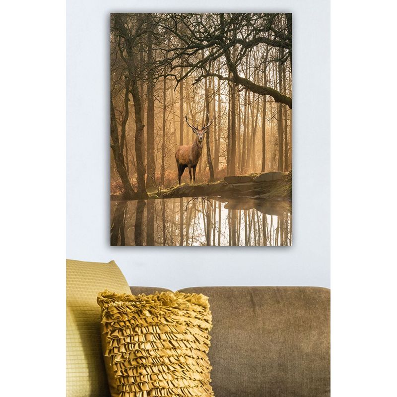 Casa si Gradina - Decoratiuni - Tablouri - Tablou decorativ, Wallxpert, panza, multicolor, 50x70 cm, rama lemn, 529TCR1697 - Infinity.ro