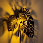 Casa si Gradina - Corpuri si surse de iluminat - Plafoniere, aplice si spoturi - Aplica, Opviq, metal, negru, 51x47x9 cm - Infinity.ro