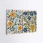 Casa si Gradina - Decoratiuni - Tablouri - Tablou decorativ, Wallxpert, panza, multicolor, 50x70 cm, set 2 bucati, 910NVT1387 - Infinity.ro