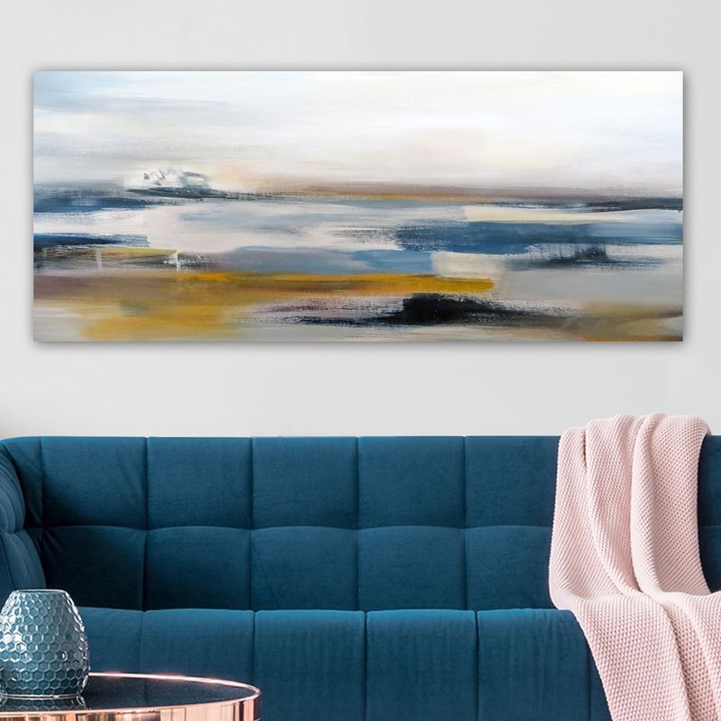 Casa si Gradina - Decoratiuni - Tablouri - Tablou canvas decorativ, Wallxpert, panza, multicolor, 50x120 cm, rama lemn, 451ERN1173 - Infinity.ro