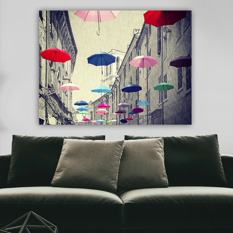 Casa si Gradina - Decoratiuni - Tablouri - Tablou decorativ, Wallxpert, panza, multicolor, 70x100 cm, rama lemn, 441HPE2189 - Infinity.ro