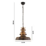 Casa si Gradina - Corpuri si surse de iluminat - Lustre si pendule - Candelabru, Opviq, metal, vintage, inaltime reglabila 38-138 cm - Infinity.ro