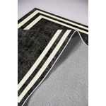 Casa si Gradina - Textile si covoare - Covoare - Covoare casa - Covor, Conceptum Hypnose, negru, 80x120 cm, 100% poliester, antiderapant - Infinity.ro