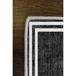 Casa si Gradina - Textile si covoare - Covoare - Covoare casa - Covor, Conceptum Hypnose, negru, 80x120 cm, 100% poliester, antiderapant - Infinity.ro