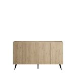 Casa si Gradina - Mobilier - Comode si corpuri - Console - Consola, Hanah Home, panou de particule melaminat, stejar, 180x43x100 cm - Infinity.ro