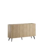 Casa si Gradina - Mobilier - Comode si corpuri - Console - Consola, Hanah Home, panou de particule melaminat, stejar, 180x43x100 cm - Infinity.ro