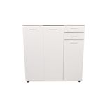Casa si Gradina - Mobilier - Dulapuri si sifoniere - Dulapuri pantofi - Dulap pantofi, Hanah Home, pal melaminat, alb, 108x35x108 cm - Infinity.ro