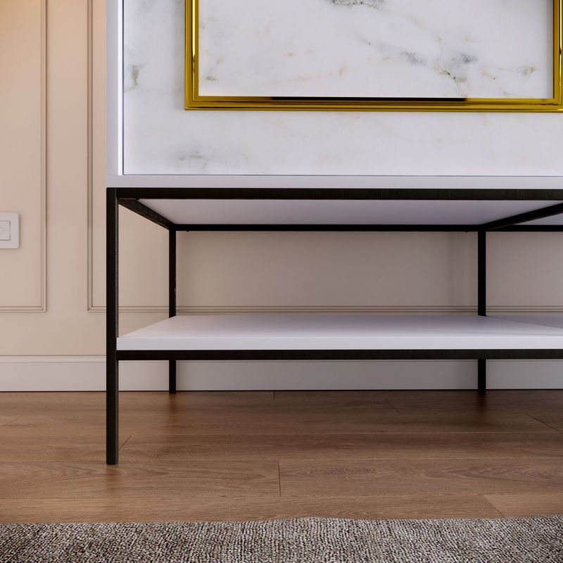 Casa si Gradina - Mobilier - Dulapuri si sifoniere - Sifoniere - Sifonier, Hanah Home, pal melaminat, alb negru auriu, 150x57x200 cm - Infinity.ro