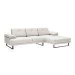 Casa si Gradina - Mobilier - Canapele si coltare - Coltare - Coltar, Hanah Home, lemn fag si pal, bej, 274x174 cm - Infinity.ro