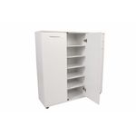 Casa si Gradina - Mobilier - Dulapuri si sifoniere - Dulapuri pantofi - Dulap pantofi, Hanah Home, pal melaminat, alb, 108x35x108 cm - Infinity.ro