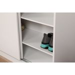 Casa si Gradina - Mobilier - Dulapuri si sifoniere - Dulapuri pantofi - Dulap pantofi, Hanah Home, pal melaminat, alb, 91x37x105 cm - Infinity.ro