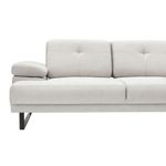 Casa si Gradina - Mobilier - Canapele si coltare - Coltare - Coltar, Hanah Home, lemn fag si pal, bej, 274x174 cm - Infinity.ro