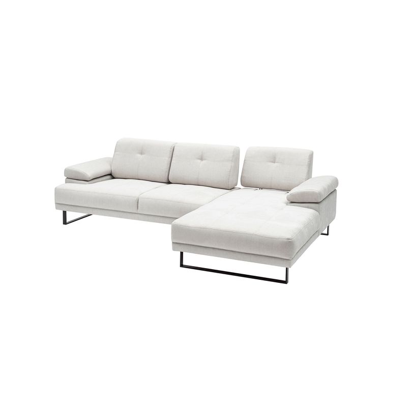 Casa si Gradina - Mobilier - Canapele si coltare - Coltare - Coltar, Hanah Home, lemn fag si pal, bej, 274x174 cm - Infinity.ro