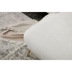 Casa si Gradina - Mobilier - Canapele si coltare - Coltare - Coltar extensibil, Atelier Del Sofa, lemn de fag, crem auriu, 266x133x95 cm - Infinity.ro