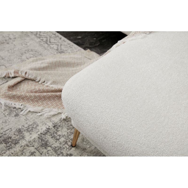 Casa si Gradina - Mobilier - Canapele si coltare - Coltare - Coltar extensibil, Atelier Del Sofa, lemn de fag, crem auriu, 266x133x95 cm - Infinity.ro