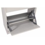 Casa si Gradina - Mobilier - Dulapuri si sifoniere - Dulapuri pantofi - Dulap pantofi, Hanah Home, pal melaminat, alb, 51x26x84 cm - Infinity.ro