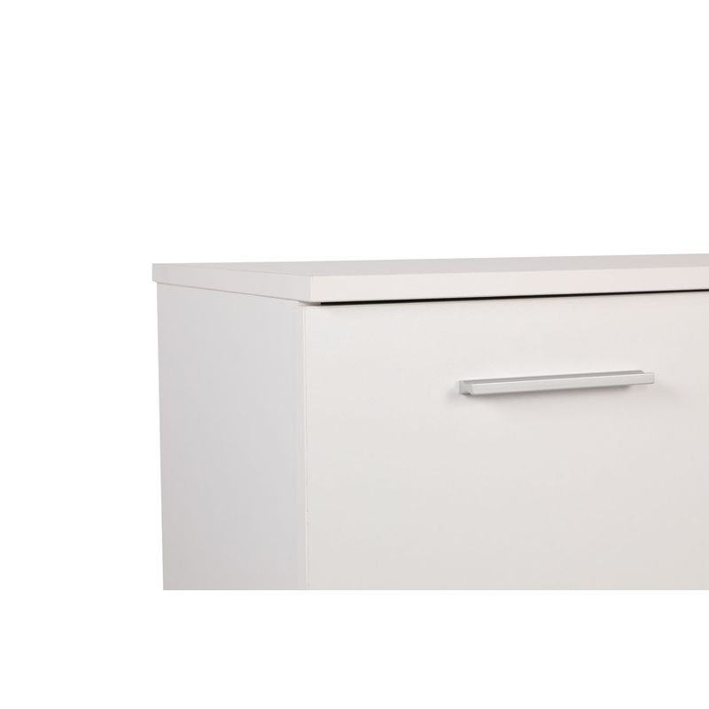 Casa si Gradina - Mobilier - Dulapuri si sifoniere - Dulapuri pantofi - Dulap pantofi, Hanah Home, pal melaminat, alb, 108x35x108 cm - Infinity.ro