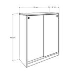 Casa si Gradina - Mobilier - Dulapuri si sifoniere - Dulapuri pantofi - Dulap pantofi, Hanah Home, pal melaminat, alb, 91x37x105 cm - Infinity.ro