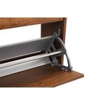 Casa si Gradina - Mobilier - Dulapuri si sifoniere - Dulapuri pantofi - Dulap pantofi, Hanah Home, pal melaminat, nuc oslo, 75x29x128 cm - Infinity.ro