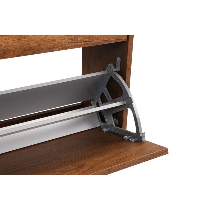 Casa si Gradina - Mobilier - Dulapuri si sifoniere - Dulapuri pantofi - Dulap pantofi, Hanah Home, pal melaminat, nuc oslo, 75x29x128 cm - Infinity.ro